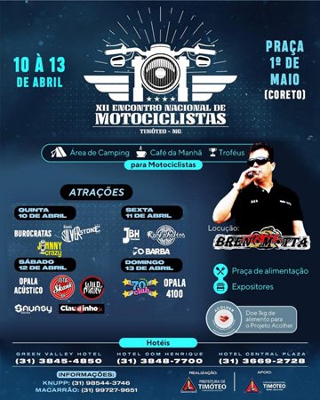 7º Encontro Nacional de Motociclistas de Timóteo
